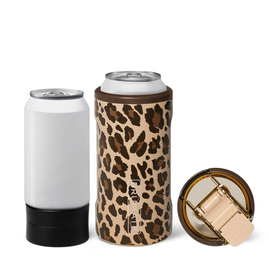 Hopsulator Trio | Leopard Latte | 12/16oz Standard Cans
