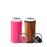 Hopsulator Trio Bundle | Walnut + Neon Pink | 12/16oz Standard Cans thumbnail image 1 